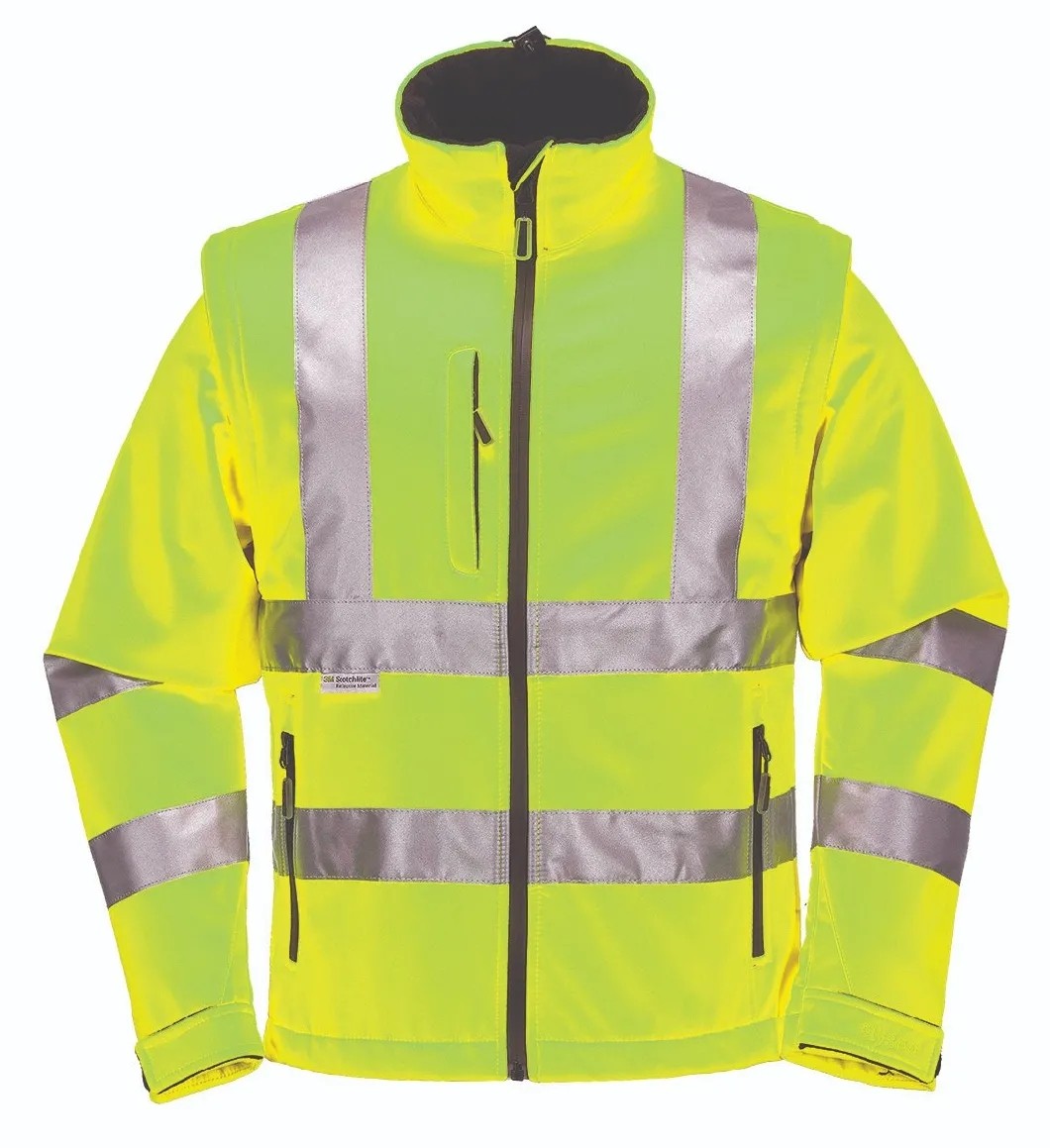 Hi-Vis softshell jacket